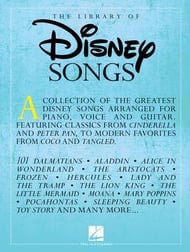 The Library of Disney Songs piano sheet music cover
